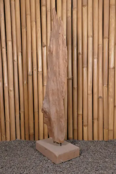 Product image of the product “Root with stand made of teak wood about 100cm height ”